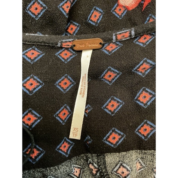 Free People‎ Sunset Blvd Floral Romper Size XS - Boho - Picture 10 of 10